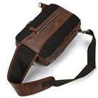 Natural Leather Chest Pack Leather Shoulder Bag - VacationGrabs