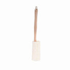 BeNat natural loofah bath brush with a wooden handle for exfoliating and cleansing skin