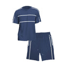 Navy Blue Jordan Tshirt Short Set - VacationGrabs