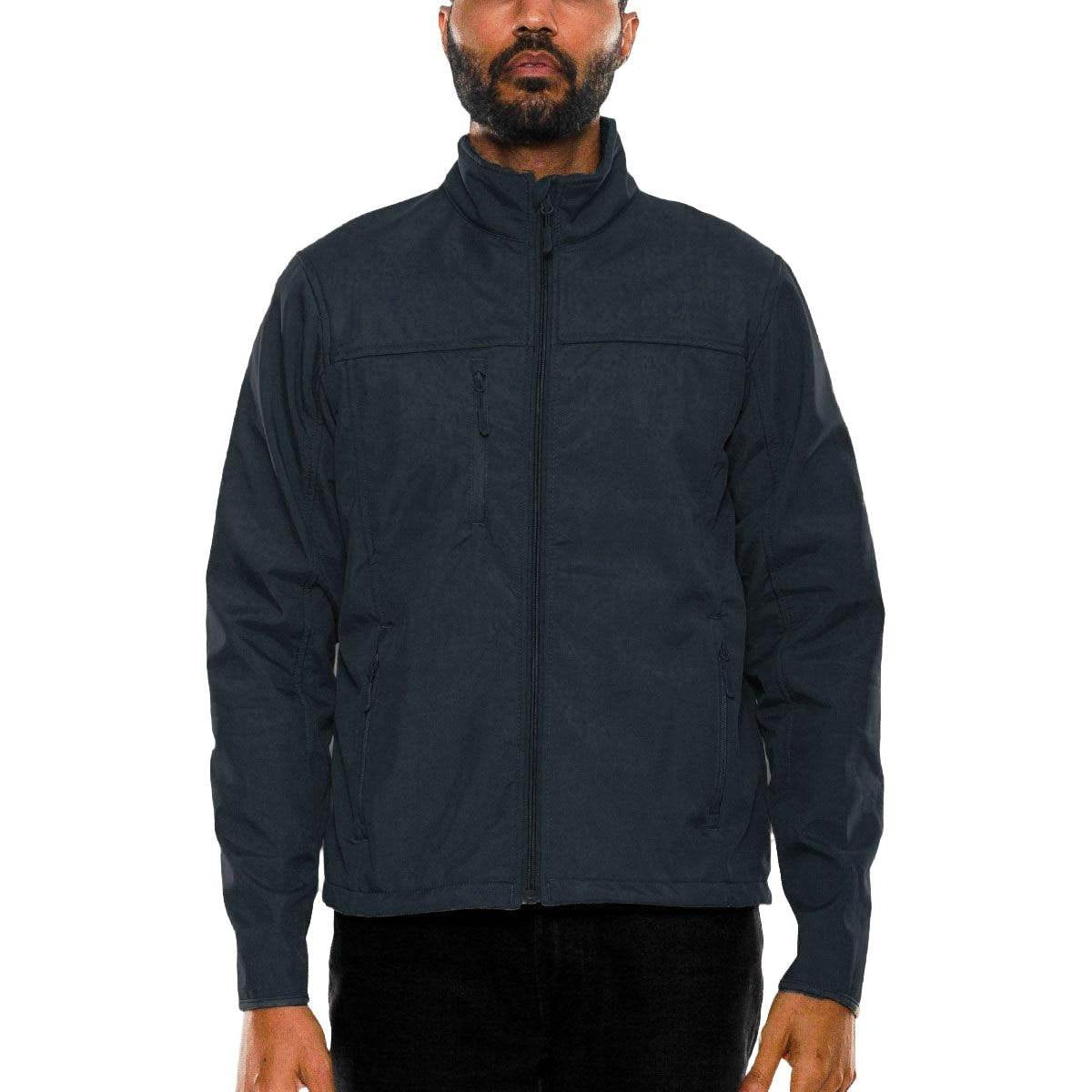 Navy Blue Storm Windbreaker Jacket - VacationGrabs