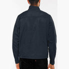 Navy Blue Storm Windbreaker Jacket - VacationGrabs