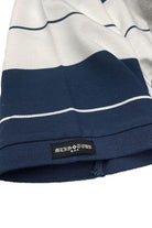 Navy/White Old School Pique Polo Shirt - VacationGrabs