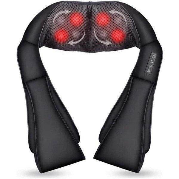 Neck and Shoulder Massager w/Heat - VacationGrabs