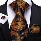 Men's Accessories - Ties Neck Tie Set Handkerchief Cufflinks Gift For Men