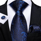 Men's Accessories - Ties Neck Tie Set Handkerchief Cufflinks Gift For Men