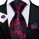 Men's Accessories - Ties Neck Tie Set Handkerchief Cufflinks Gift For Men