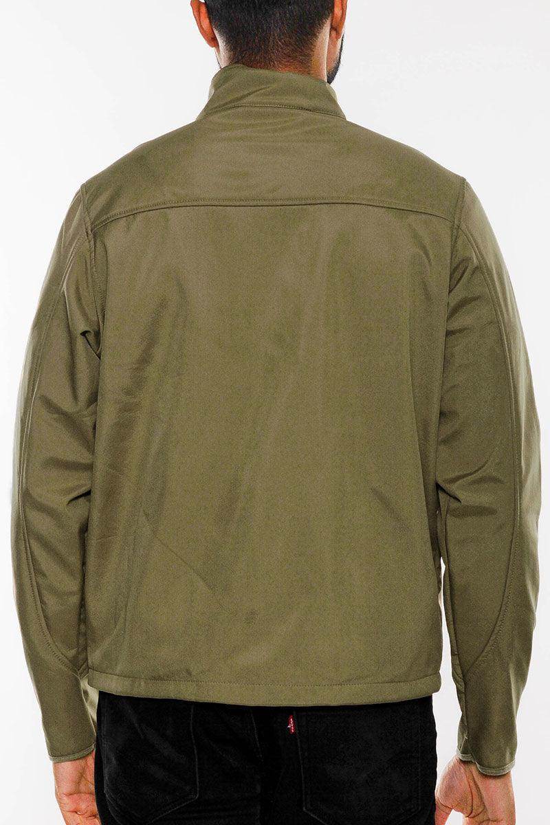 Olive Green Storm Windbreaker Jacket - VacationGrabs