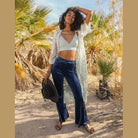 Ombre Bohemian Lace Kimono - VacationGrabs