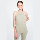 Emory Park open back jumpsuit vacation in soft ribbed fabric perfect for summer outings