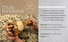 Original Olive Wood Cutting Board with Handle - VacationGrabs