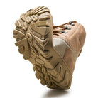 Men's outdoor tactical boots with durable sole and reinforced ankle support from VacationGrabs