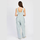 Oversized Cargo Overalls - VacationGrabs