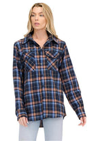 Oversized Plaid Flannel - VacationGrabs