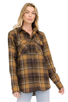 Oversized Plaid Flannel - VacationGrabs