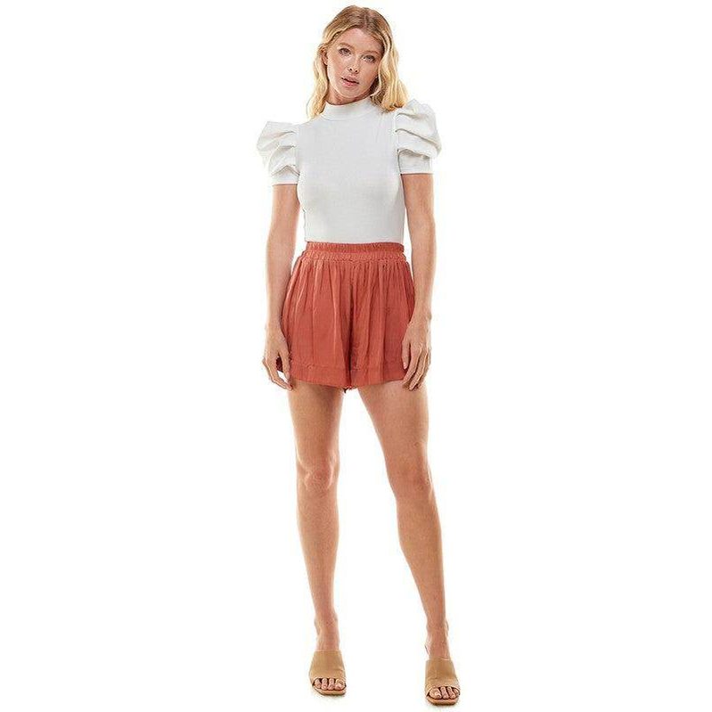 TCEC pink summer shorts for women with a relaxed fit and elastic waistband, perfect for warm weather