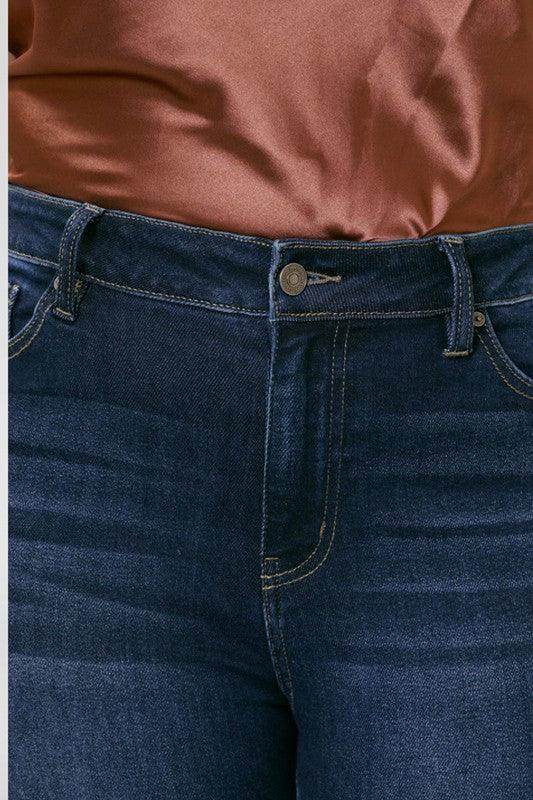 Plus High Rise Flare - VacationGrabs