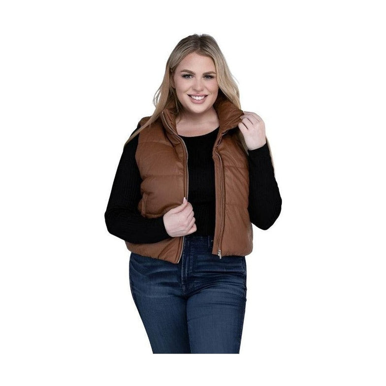Plus Size Puffer Vest - VacationGrabs