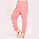 Plus Size High Waist Loose Fit Pants - VacationGrabs