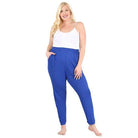 Plus Size High Waist Loose Fit Pants - VacationGrabs