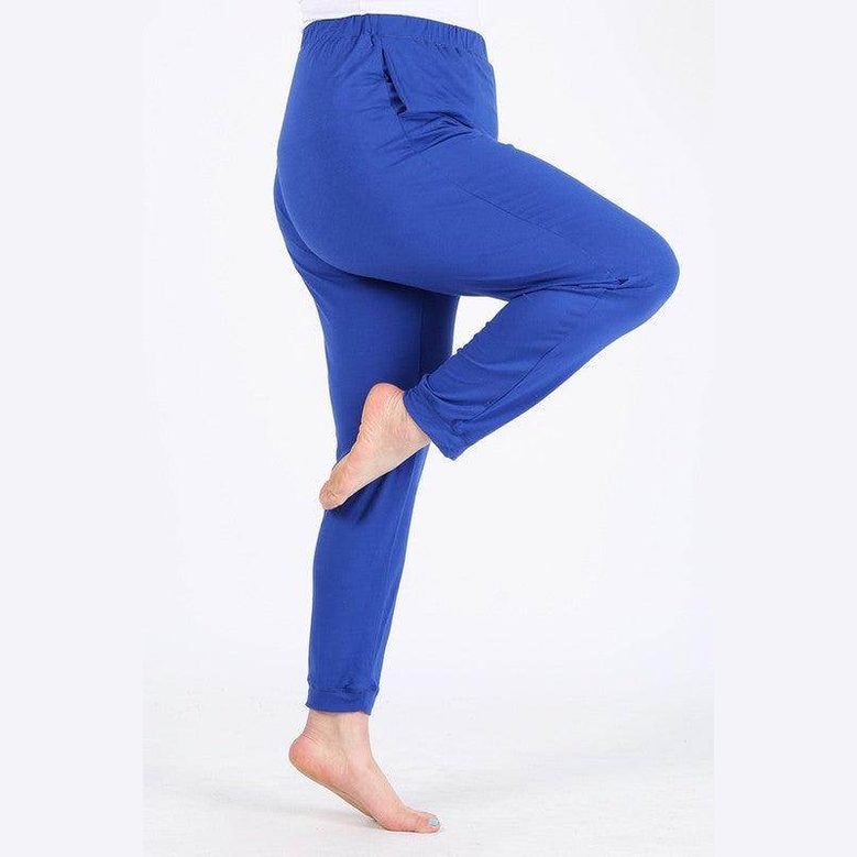 Plus Size High Waist Loose Fit Pants - VacationGrabs