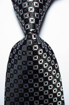 Polka Dot Ties For Men 100% Silk Necktie Set Gold Green - VacationGrabs