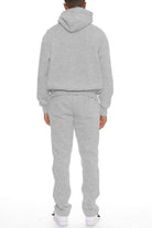 Mens Cotton Blend Hoodie Pants Set - VacationGrabs