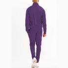Men's 2PC Track Set in Purple Sportswear for Men with Comfortable and Stylish Fit