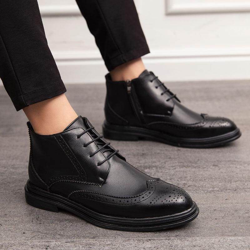 Stylish black quality leather oxford shoes for men with a sleek design and comfortable fit