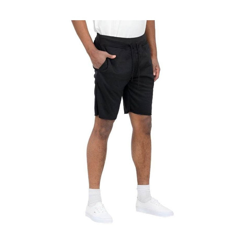 Mens Raw Hem Sweat Shorts - VacationGrabs
