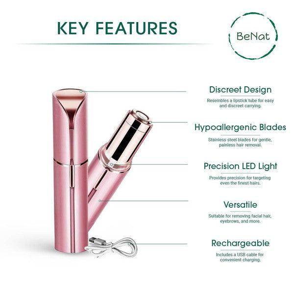 Rechargeable Facial Hair Remover - VacationGrabs
