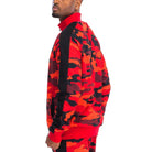 Red Full Camo Track Jacket - VacationGrabs
