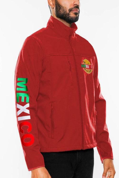 Soft Shell Jackets Mexico Embroidered - VacationGrabs