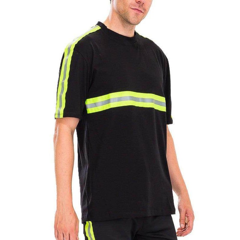 Men's Short Sleeve Reflective T-Shirts - VacationGrabs