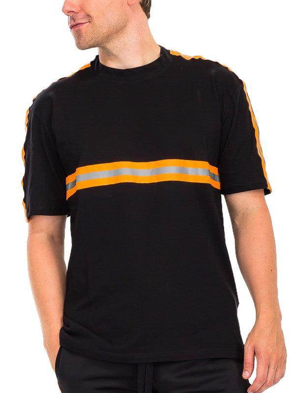 Men's Short Sleeve Reflective T-Shirts - VacationGrabs