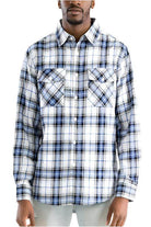 Mens Plaid Flannel Shirts Long Sleeve - VacationGrabs