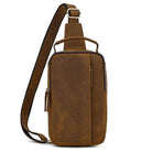 Retro Style Genuine Leather Crossbody Bags - VacationGrabs