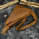 Retro Style Genuine Leather Crossbody Bags - VacationGrabs