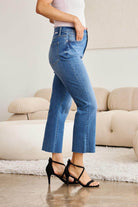 RFM Mini Mia Full Size Tummy Control High Waist Jeans - VacationGrabs