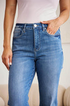 RFM Mini Mia Full Size Tummy Control High Waist Jeans - VacationGrabs