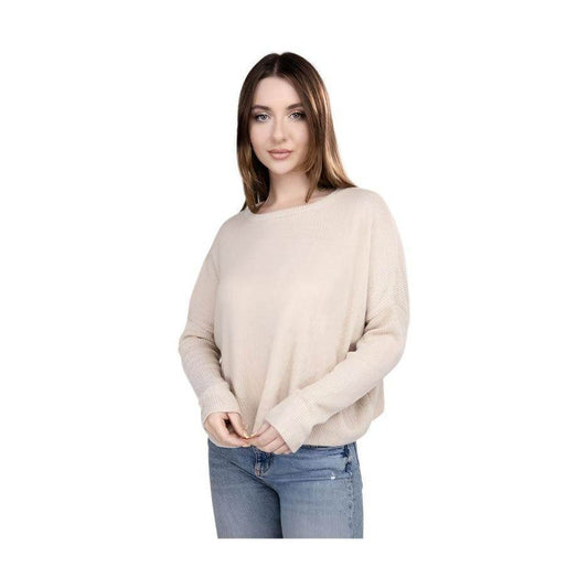 Ribbed Dolman Long Sleeve Sweater - VacationGrabs