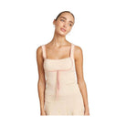 Ribbed Tank Top With Contrasted Seam - VacationGrabs