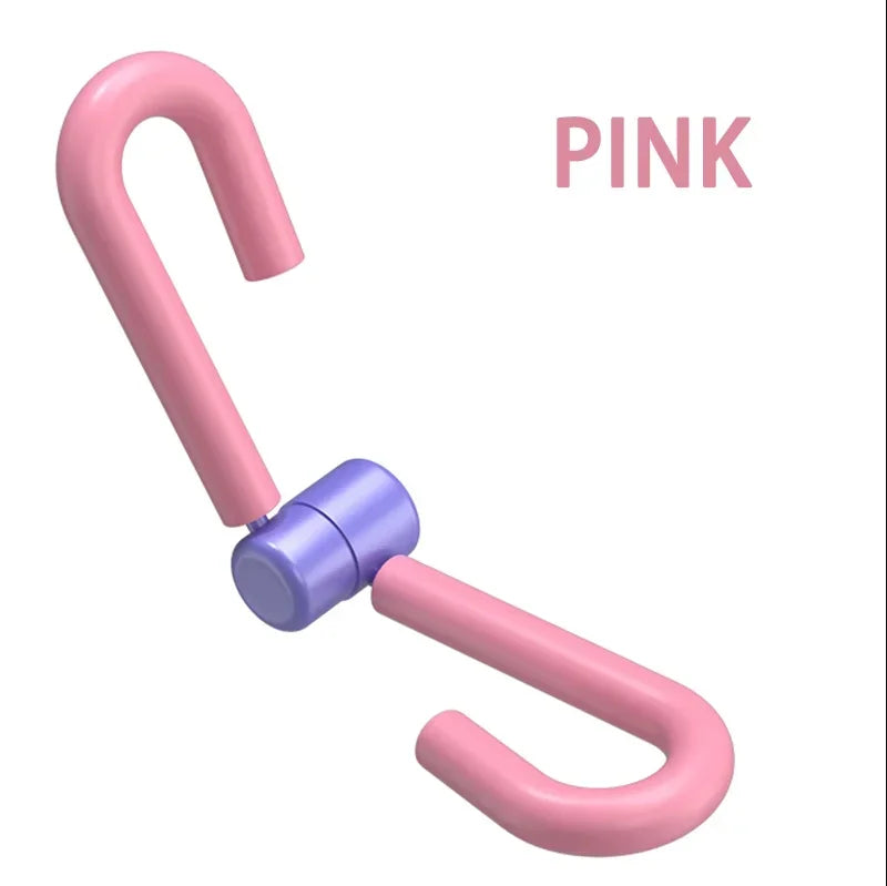 Pink thigh master home fitness equipment for targeted leg workouts