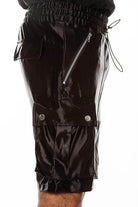 Satin Street Cargo Shorts - VacationGrabs