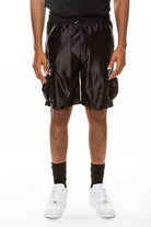 Satin Street Cargo Shorts - VacationGrabs