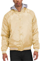 Satin Varsity Bomber Jacket - VacationGrabs