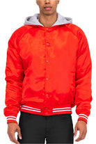 Satin Varsity Bomber Jacket - VacationGrabs