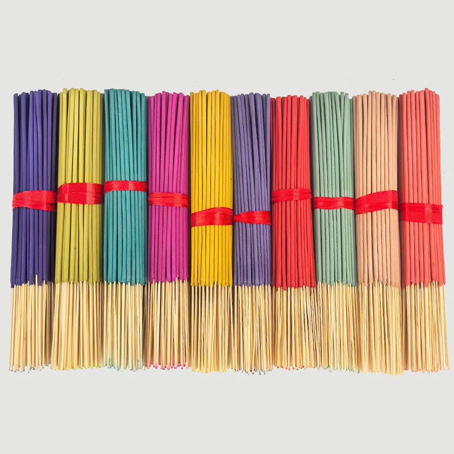 Colorful seasonal incense stick sets for relaxation and aromatherapy