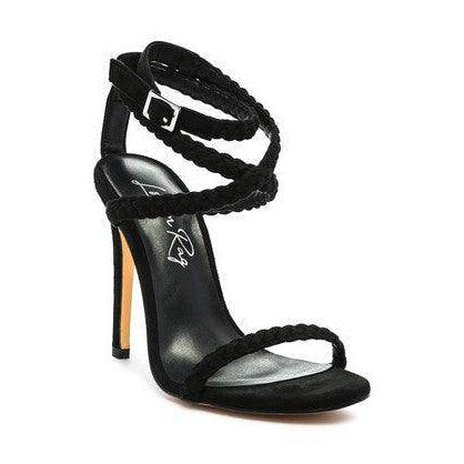 Sherri Suede Stiletto Sling-Back Sandal - VacationGrabs