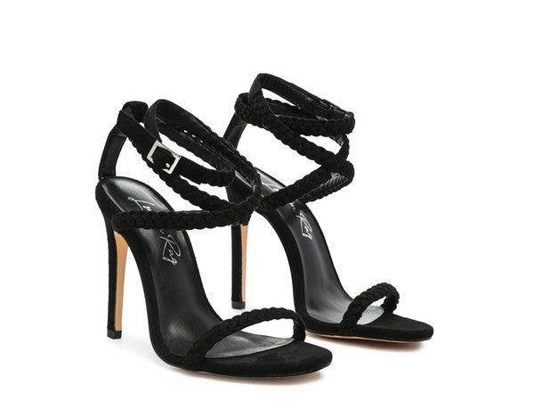 Sherri Suede Stiletto Sling-Back Sandal - VacationGrabs