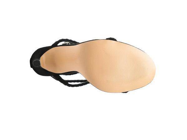 Sherri Suede Stiletto Sling-Back Sandal - VacationGrabs